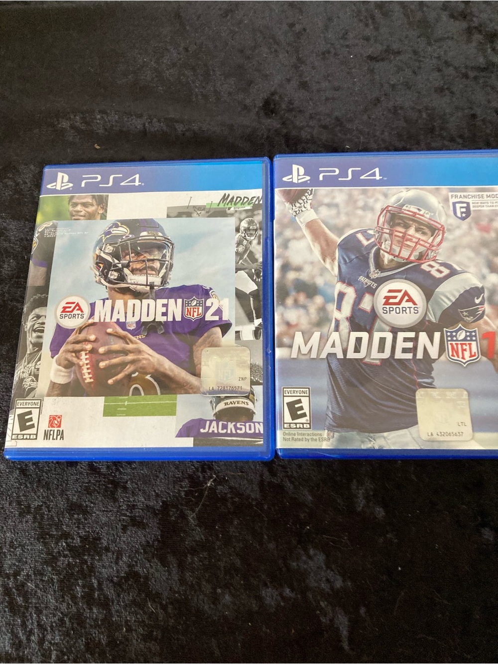 Madden PS4 Video Game Bundle - Blue Cases